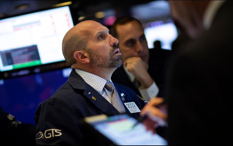 El NYSE Composite sube 26.92 puntos al operar en 13 mil 112.25 unidades. AP / M. Lennihan