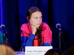 Greta Thunberg hizo suyos los comentarios sarcásticos de Trump para modificar su perfil de Twitter. AFP / K. Betancur