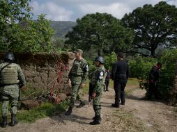 En el lugar se encontraron 119 bolsas con restos humanos, además en una pila de agua había otras 19 bolsas. EL INFORMADOR / ARCHIVO
