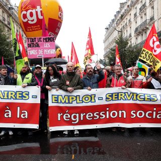 Miles se manifiestan contra reforma de pensiones en Francia
