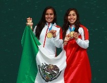 Laura Puentes, junto a la capitalina Dulce Figueroa consiguió la medalla de oro en los pasados Juegos Panamericanos de Lima 2019. Imago7 / ARCHIVO
