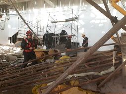 Un grupo de 43 rescatistas se encuentran trabajando en el lugar. AP/Policía Federal Argentina