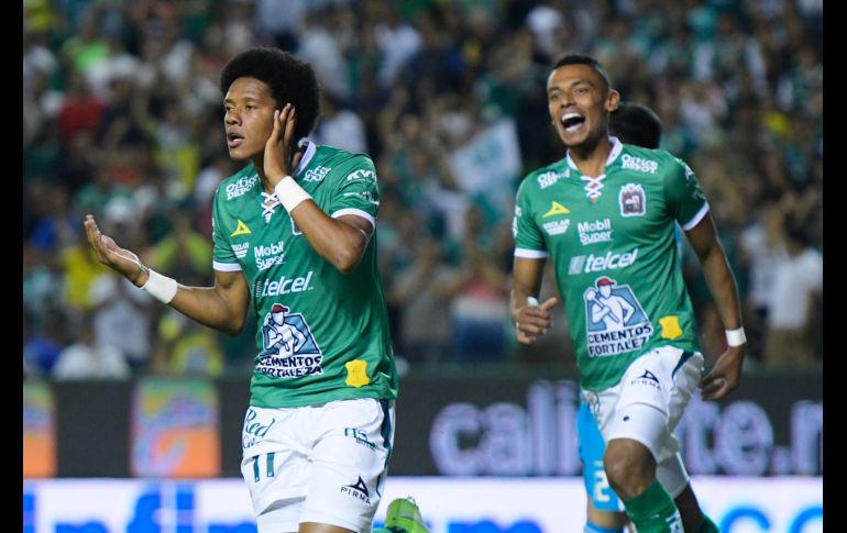 Yairo Moreno anotó el del empate para los Esmeraldas. IMAGO7