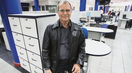 Jorge Souza, director de la Cátedra de Poesía y Periodismo Cultural Hugo Gutiérrez Vega. EL INFORMADOR / F. Atilano