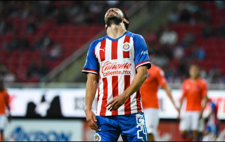 Desde su último gol, ante Puebla en la J10 del Apertura 2018, Oribe ha jugado 26 encuentros y en todos se fue en blanco; 17 duelos fueron de Liga y nueve más de Liguilla. IMAGO7
