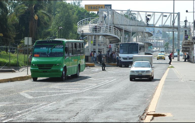 La Secretaría de Transporte reporta que es la segunda etapa de ordenamieto para tratar los conflictos viales del lugar. EL INFORMADOR / E. Barrera