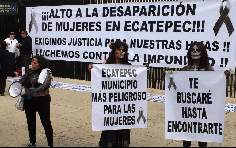 El problema de la violencia contra las mujeres en la capital del país ha derivado en 26 feminicidios. NTX/ARCHIVO