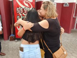 Teresita de Jesús, quien estaba en el Reclusorio desde 2013, fue recibida por sus dos hijas. EL INFORMADOR / S. Blanco