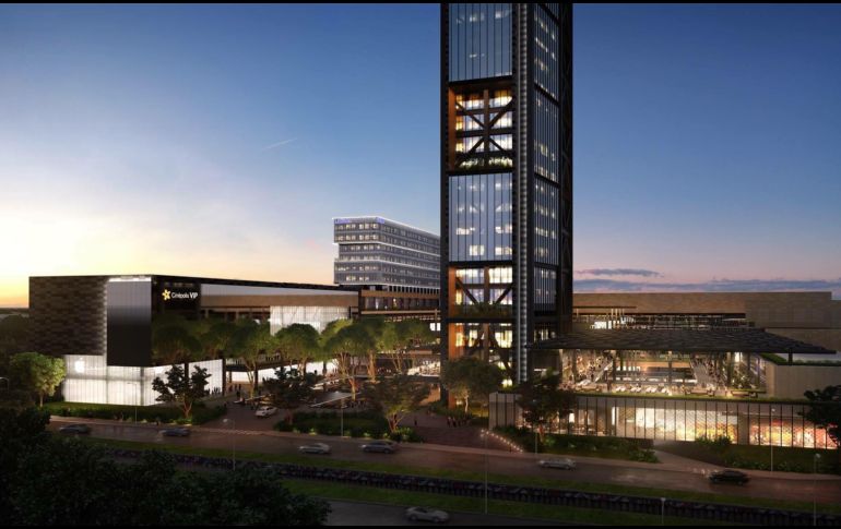 Midtown Jalisco implicó una inversión de 4 mil 500 millones de pesos e inició operaciones en diciembre del año pasado. FACEBOOK/MidtownJalisco