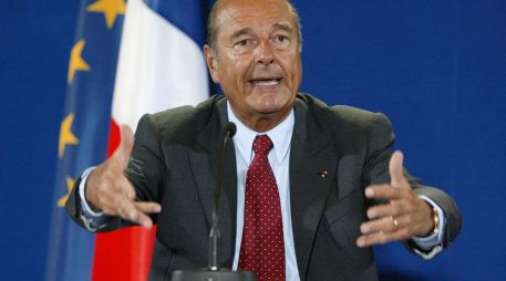 París también le recordará  a Chirac con la instalación de una pantalla en la que se proyectarán fotos del Chirac y de su trayectoria política. AFP / ARCHIVO