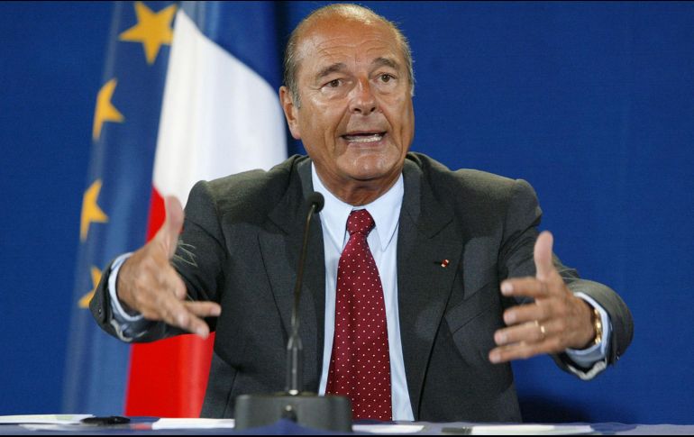 París también le recordará  a Chirac con la instalación de una pantalla en la que se proyectarán fotos del Chirac y de su trayectoria política. AFP / ARCHIVO