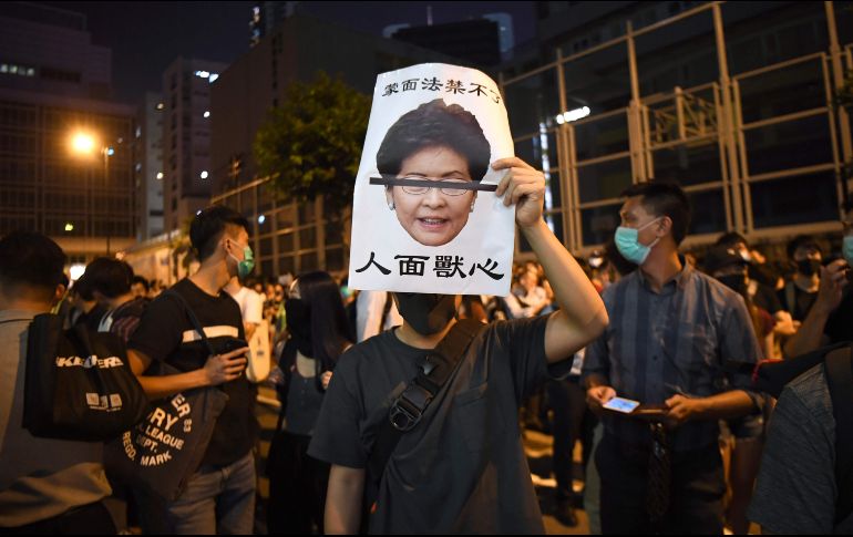 Las manifestaciones en Hong Kong comenzaron el 9 de junio pasado en oposición a un proyecto de ley que permitiría las extradiciones a China. AFP / ARCHIVO
