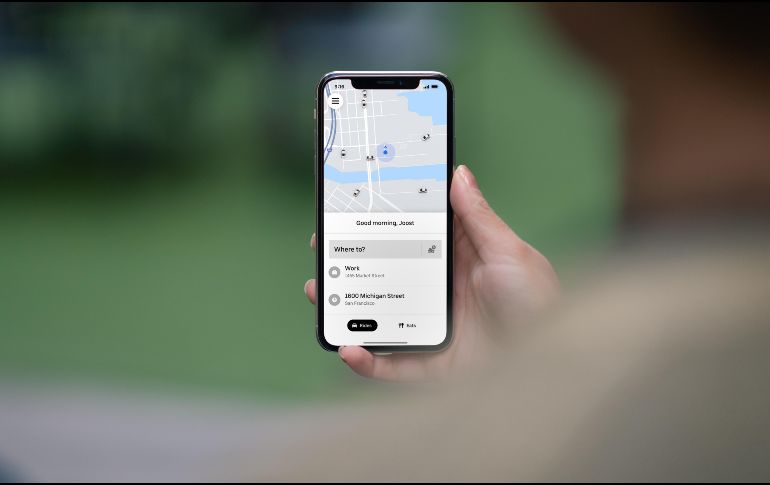 Uber mostrará de forma integrada los diferentes servicios en una sola pantalla. ESPECIAL