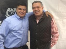 A pesar de los comentarios críticos en redes, el joven político (i) se muestra seguro de su mensaje. FACEBOOK/José Luis Gaviria Bedoya