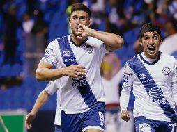El canadiense Lucas Cavallini le dio el triunfo al Puebla a media semana ante los Tigres. IMAGO7