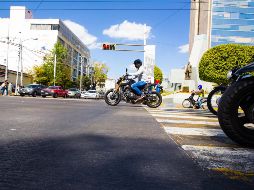 La necesidad del nuevo trámite de matrículas es resultado de una estrategia realizada en para tener un mayor control sobre el parque vehicular de motocicletas. EL INFORMADOR/Archivo