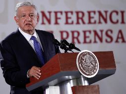 Andrés Manuel sostiene que de manera especial, a México le interesa mantener una buena relación y una buena vecindad con Estados Unidos. NTX / I. Hernández