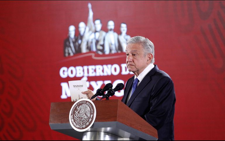 El Presidente sostiene que no podrá asistir al INE a declarar pero sí responderá a través de una misiva para hacer uso de su derecho a la defensa. NTX / I. Hernández