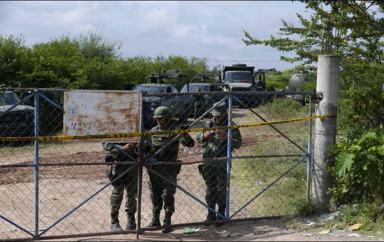 Los tres militares que murieron eran del 15 Regimiento de Caballería Motorizada de Comitán de Domínguez. AFP / F. Robles