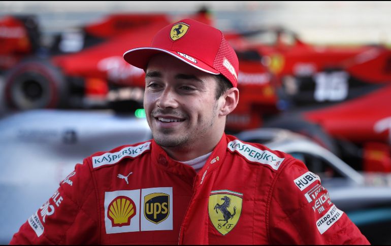 Con una última vuelta extraordinaria, siendo el único piloto en 1:31.6, Leclerc rubricó el mejor tiempo en la sesión de calificación. EFE / Y.Kochetkov