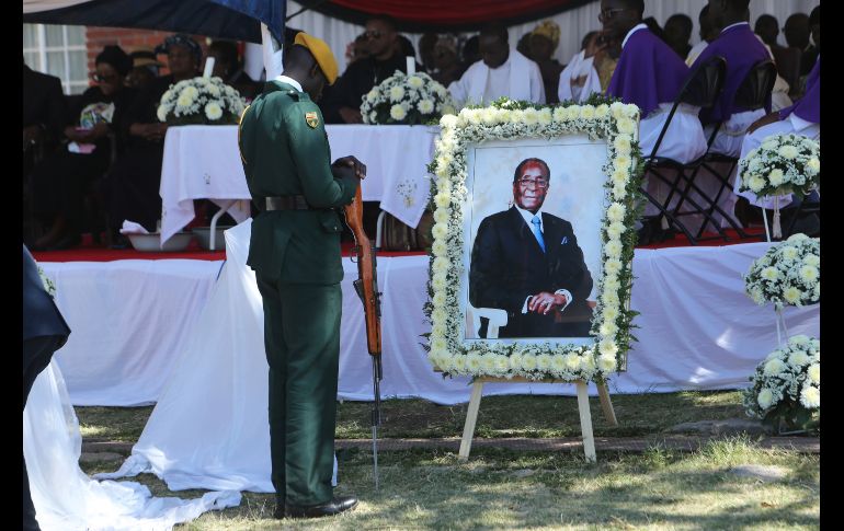 El funeral oficial de Estado ya se celebró el pasado 14 de septiembre, con presencia de numerosos presidentes africanos. AP/ T. Mukwazhi
