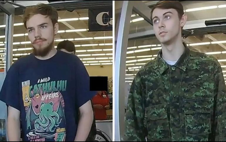 Kam McLeod y Bryer Schmegelsky confesaron en videos haber matado a tres personas. POLICÍA MONTADA DE CANADÁ
