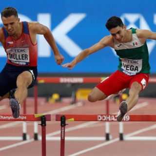 Se acaba el sueño de mexicano Vega en Mundial de Atletismo