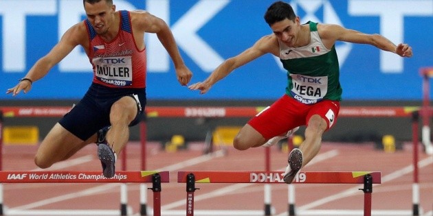 Se acaba el sue&ntilde;o de mexicano Vega en Mundial de Atletismo