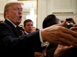 Donald Trump ha lanzado feroces declaraciones contra los demócratas en los últimos días. AP/C. Kaster