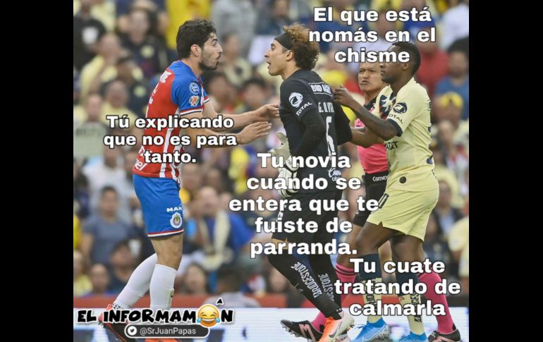 Los memes del aplastante triunfo de América contra Chivas