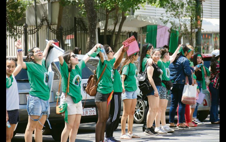 Paraguayas reclamaron la legalización del aborto en América Latina en Asunción. EFE