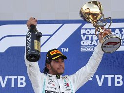 Con el triunfo, Hamilton amplía su ventaja al frente del Campeonato del Mundo de Fórmula Uno. EFE / Y. Kochetkov