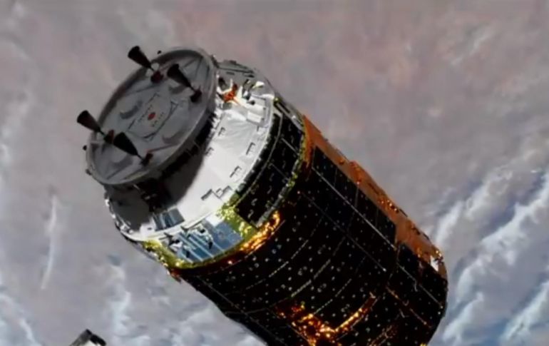 La nave partió el pasado miércoles del Centro Espacial de Tanegashima, en el prefectura de Kagoshima. TWITTER / @Space_Station