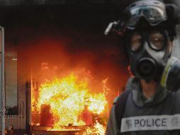 Las protestas son en pro de la autonomía electoral de Hong Kong. AP