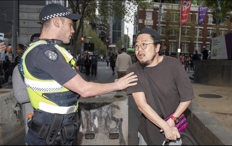 Un grupo de veganos recibe multas individuales de 68 dólares estadounidenses; una decisión tomada este lunes por la Corte de Magistrados de Melbourne. EFE / E. Smith