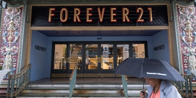Forever 21 quiebra en EU, pero continuar&aacute; operaciones en Am&eacute;rica Latina