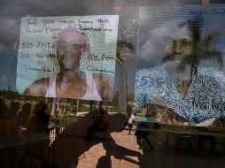 Fotos de dos mujeres desaparecidas durante el huracán 