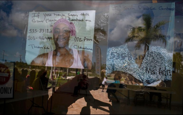 Fotos de dos mujeres desaparecidas durante el huracán 