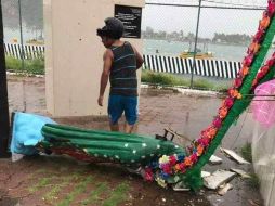 La imagen fue construida en busca de protección de los continuas tormentas que cada año azotaban el puerto, con graves afectaciones. ESPECIAL