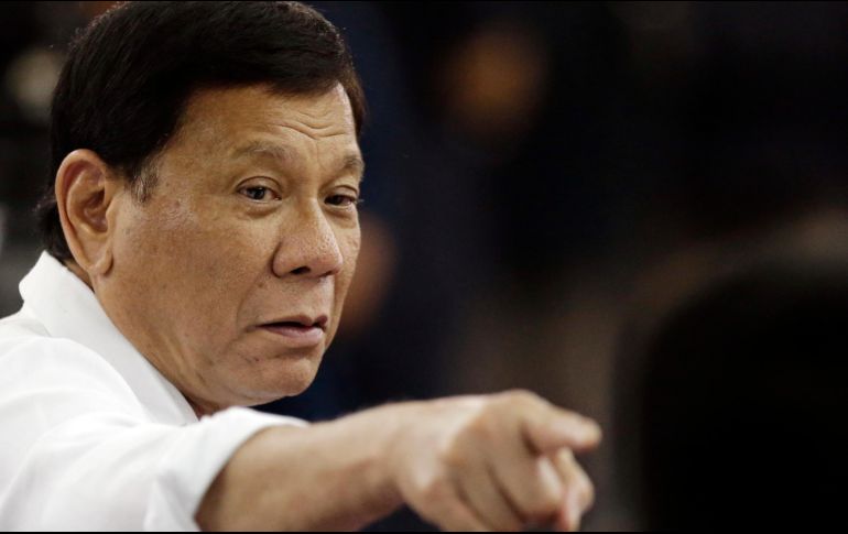 Duterte ha cambiado el paradigma de las relaciones políticas de Filipinas. AP