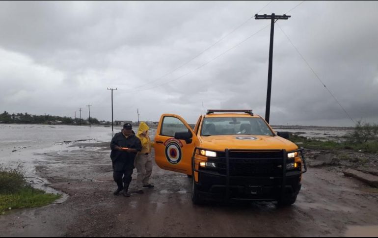 Autoridades recomiendan a la población extremar precauciones. TWITTER / @PC_Sinaloa