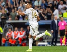 Sergio Ramos se encargó de recortar distancias de cabeza (55) y Casemiro completó el empate con otro testarazo (85), para impedir una segunda derrota europea de los blancos. EFE / R. Jiménez