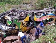 El accidente ocurrió en el kilómetro 148 de la denominada Vía Interoceánica, a la altura del distrito de Marcapata. TWITTER/@ANATEC_PERU