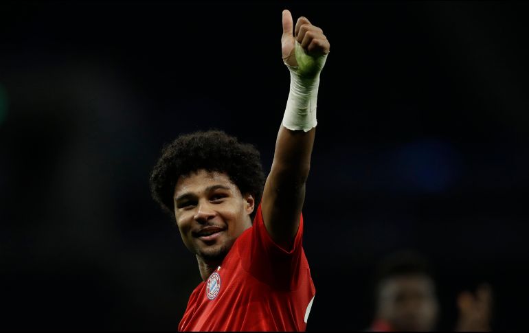 Serge Gnabry fue la figura del encuentro al anotar cuatro goles. AP / M. Dunham