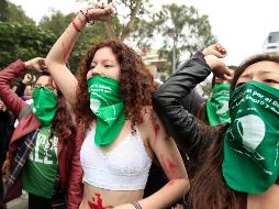 Representantes de los diversos colectivos exigieron previamente a los diputados se dé prioridad a la iniciativa para interrumpir de manera legal el embarazo en la entidad. EFE/ARCHIVO