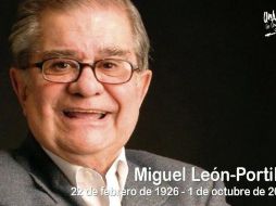 León-Portilla también fue férreo defensor de los derechos de los pueblos originarios, promotor de su riqueza intelectual y espiritual. TWITTER / @UNAM_MX