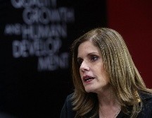Mercedes Aráoz fue nombrada por el disuelto Congreso para sustituir al presidente Martín Vizcarra. EFE/ARCHIVO