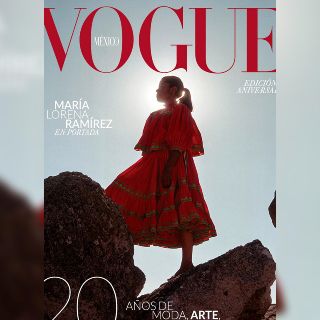 Vogue dedica portada a María Lorena Ramírez, corredora rarámuri