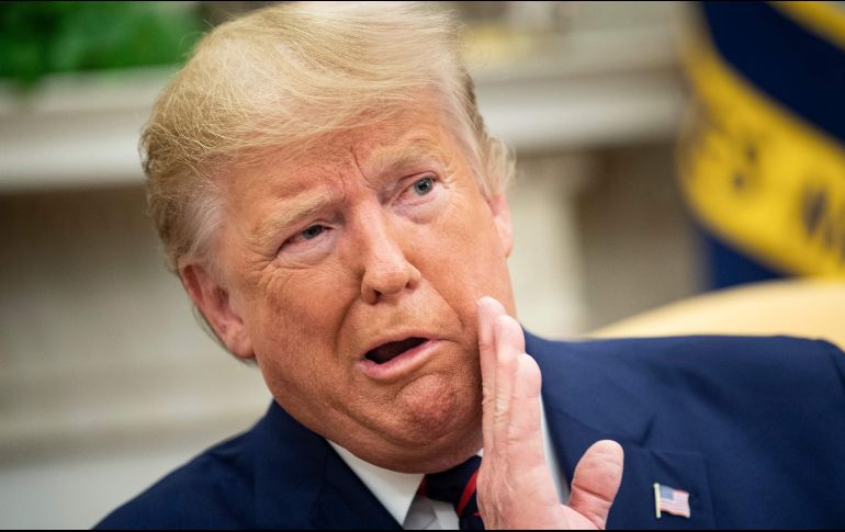 Según el diario The New York Times, Trump manejó la posibilidad de utilizar reptiles potencialmente mortales y cercas con puntas, así como permitir a soldados disparar contra las piernas de inmigrantes ilegales. AFP / B. Smialowski