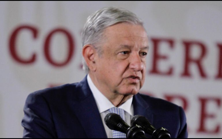 López Obrador aseguró que en materia económica México no tiene ningún asomo de crisis o recesión. NTX / A. Guzmán